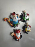 SQUISHED GNOMES MAGNET SET - By Mark & Margot