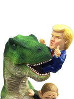 T-trex Dinosaur Playing with Politicians