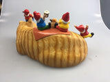 Sleeping Cat Gnome Picnic