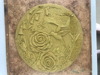 Humming Bird Rose Stepping Stone