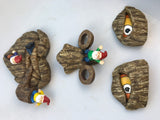 Tree Face Gnomes Massacre - BY MARK & MARGOT
