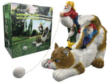 Playing cat Gnomes- By Mark & Margot