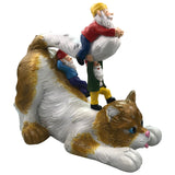 Playing cat Gnomes- By Mark & Margot