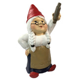 Angry Granny Gnome With Rolling Pin - By Mark & Margot - Free Shipping!