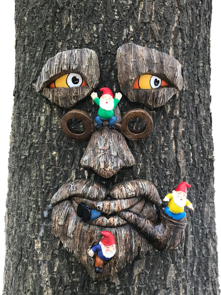 Tree Face Gnomes Massacre - BY MARK & MARGOT